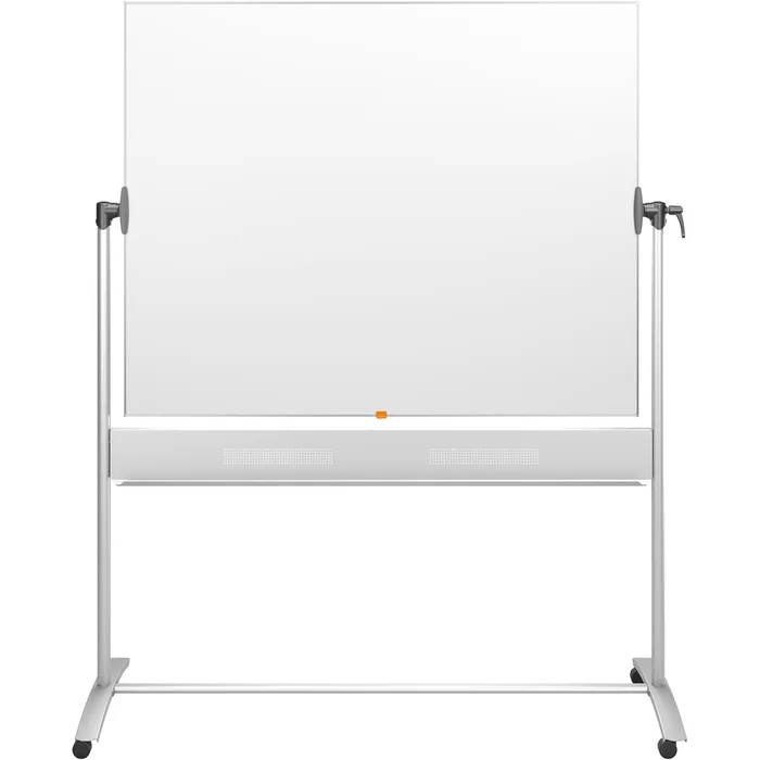 Whiteboard Stativ-Drehtafel 150x120cm silber